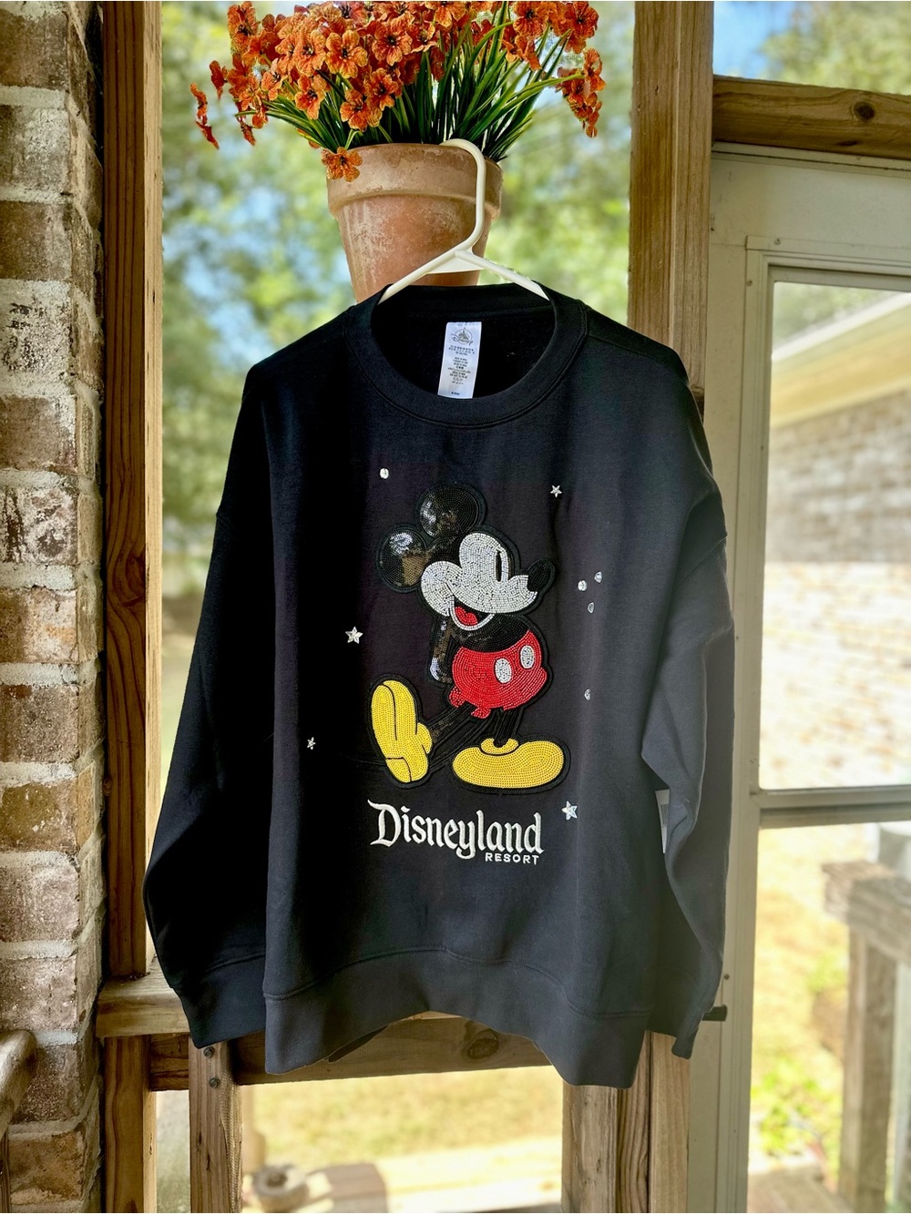 Black Mickey Mouse Sweatshirt